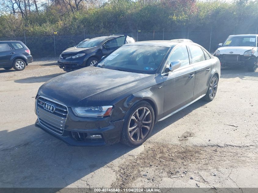 2013 Audi S4 3.0T Premium Plus VIN: WAUKGAFLXDA123054 Lot: 40745840