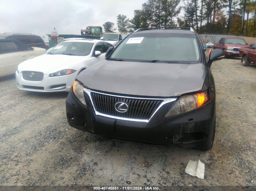 2010 Lexus Rx 350 VIN: 2T2ZK1BA5AC040090 Lot: 40745851