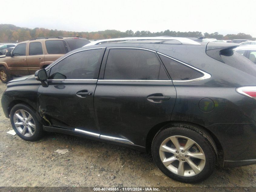 2010 Lexus Rx 350 VIN: 2T2ZK1BA5AC040090 Lot: 40745851