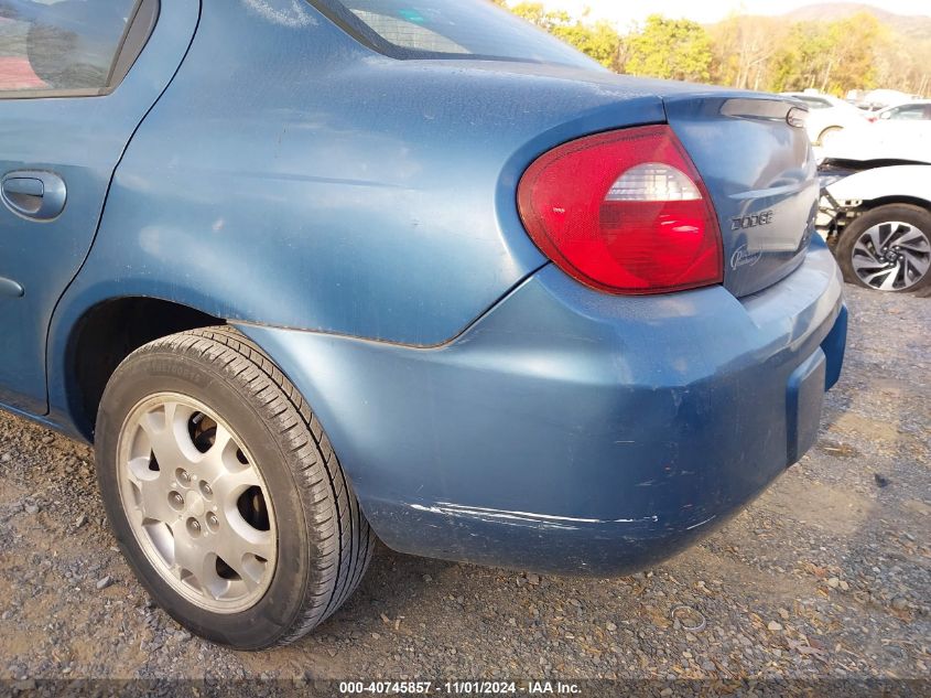 2003 Dodge Neon Sxt VIN: 1B3ES56C83D211637 Lot: 40745857