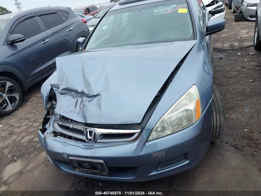 2007 Honda Accord 3.0 Ex VIN: 1HGCM66897A054050 Lot: 40745870