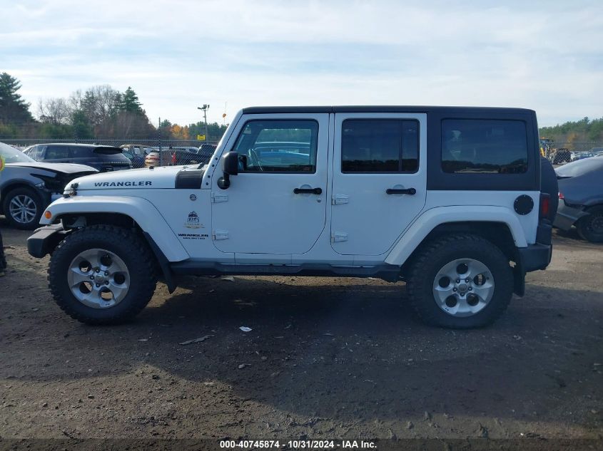 2015 Jeep Wrangler Unlimited Sahara VIN: 1C4BJWEG5FL704104 Lot: 40745874