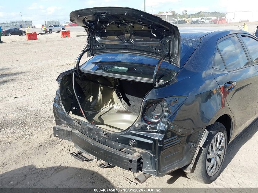 2019 Toyota Corolla Le VIN: 2T1BURHE7KC214218 Lot: 40745878