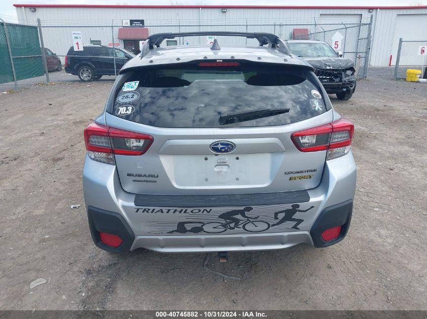 2022 Subaru Crosstrek Sport VIN: JF2GTHSC6NH208258 Lot: 40745882