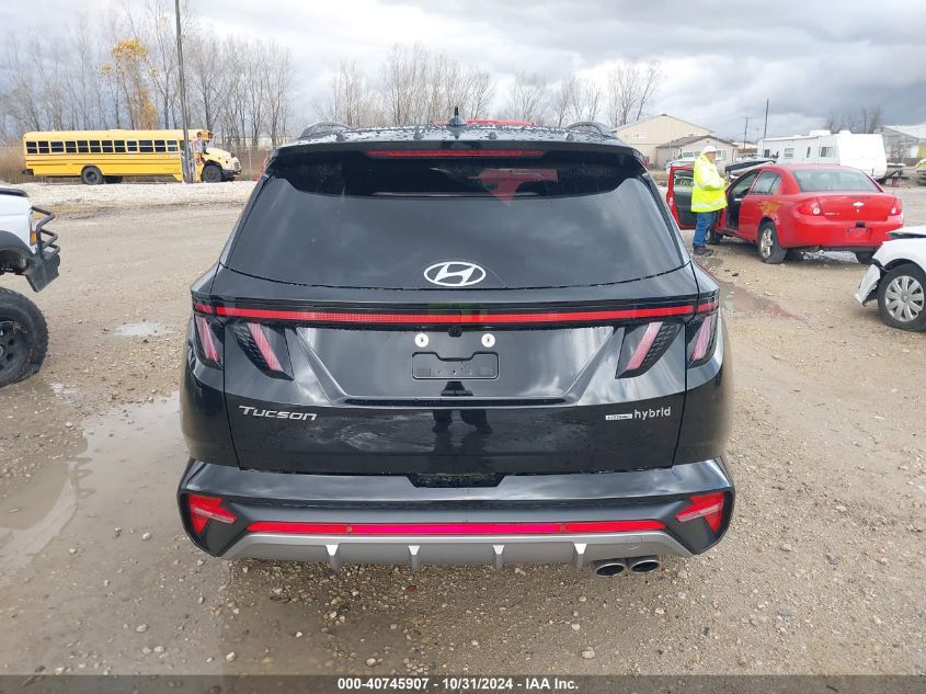 2024 Hyundai Tucson Hybrid N Line VIN: KM8JFCD14RU179877 Lot: 40745907