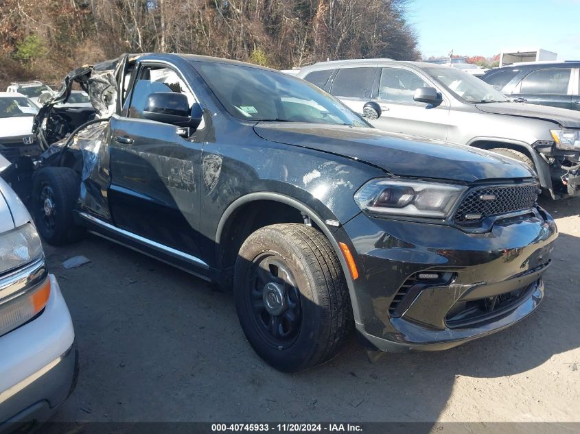 VIN 1C4SDJFT8MC763554 2021 Dodge Durango, Pursuit Awd no.1