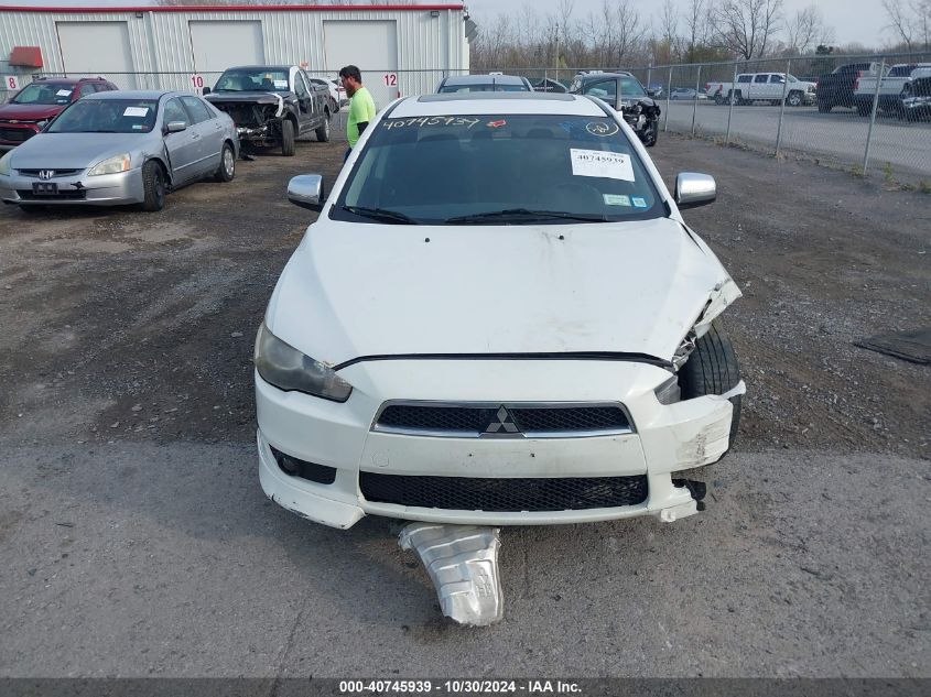 2010 Mitsubishi Lancer Gts VIN: JA32U8FW7AU019936 Lot: 40745939