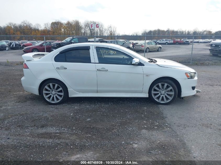 2010 Mitsubishi Lancer Gts VIN: JA32U8FW7AU019936 Lot: 40745939