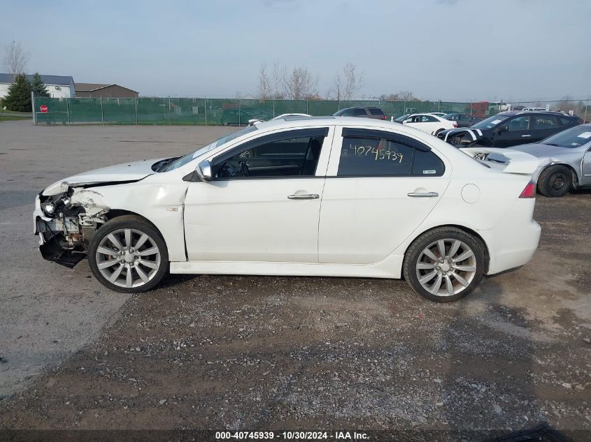 2010 Mitsubishi Lancer Gts VIN: JA32U8FW7AU019936 Lot: 40745939