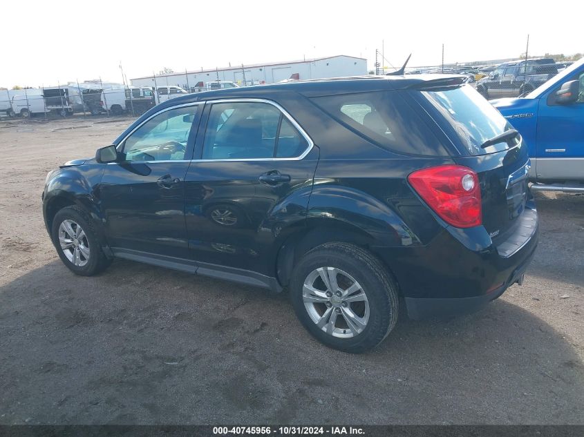 2011 Chevrolet Equinox Ls VIN: 2GNALBEC1B1232826 Lot: 40745956