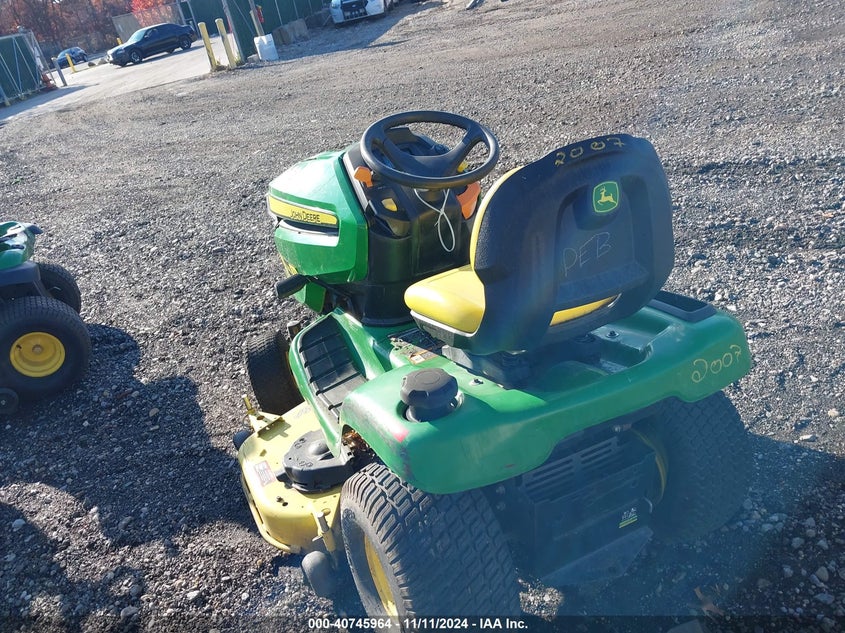 2017 John Deere X350 green null null 1M0X350BCHM032556 photo #4
