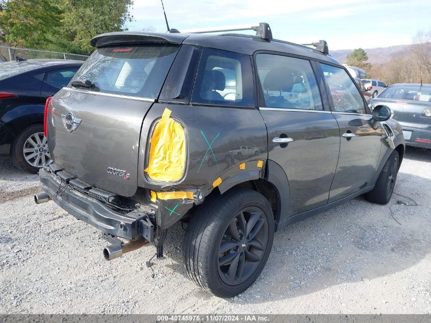 2012 Mini Cooper Countryman S VIN: WMWZC3C53CWL85771 Lot: 40745975