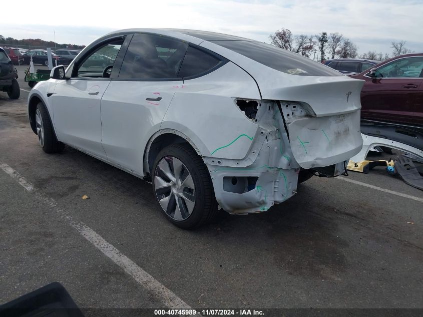 2021 TESLA MODEL Y LONG RANGE DUAL MOTOR ALL-WHEEL DRIVE - 5YJYGDEEXMF083289