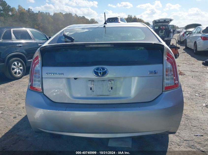 2014 Toyota Prius Two VIN: JTDKN3DU8E1755228 Lot: 40745999