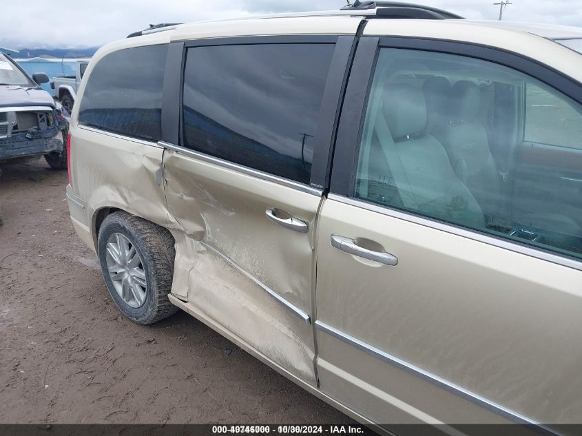 2010 Chrysler Town & Country Limited VIN: 2A4RR6DX6AR288230 Lot: 40746000