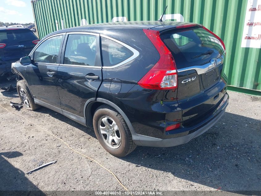 2015 HONDA CR-V LX - 2HKRM3H34FH512397