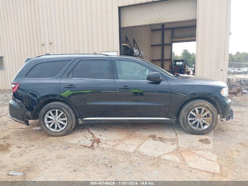 2015 Dodge Durango Sxt VIN: 1C4RDHAG6FC244653 Lot: 40746025