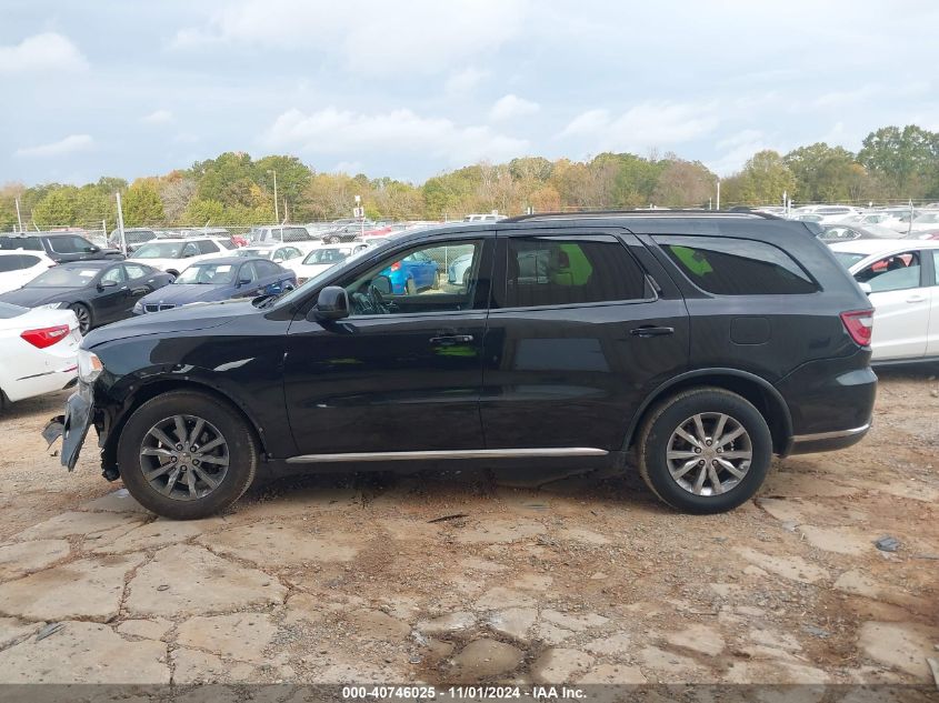 2015 Dodge Durango Sxt VIN: 1C4RDHAG6FC244653 Lot: 40746025