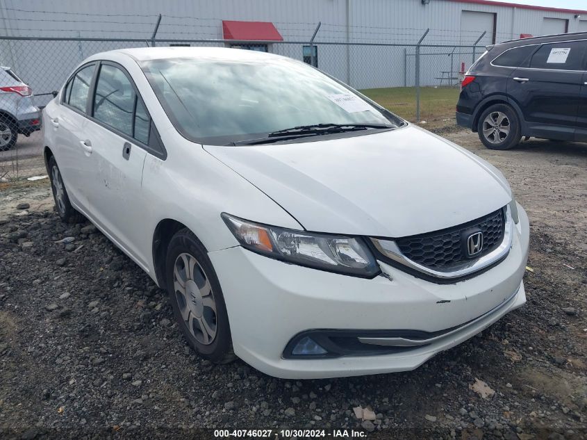 2014 Honda Civic Hybrid VIN: 19XFB4F32EE200759 Lot: 40746027