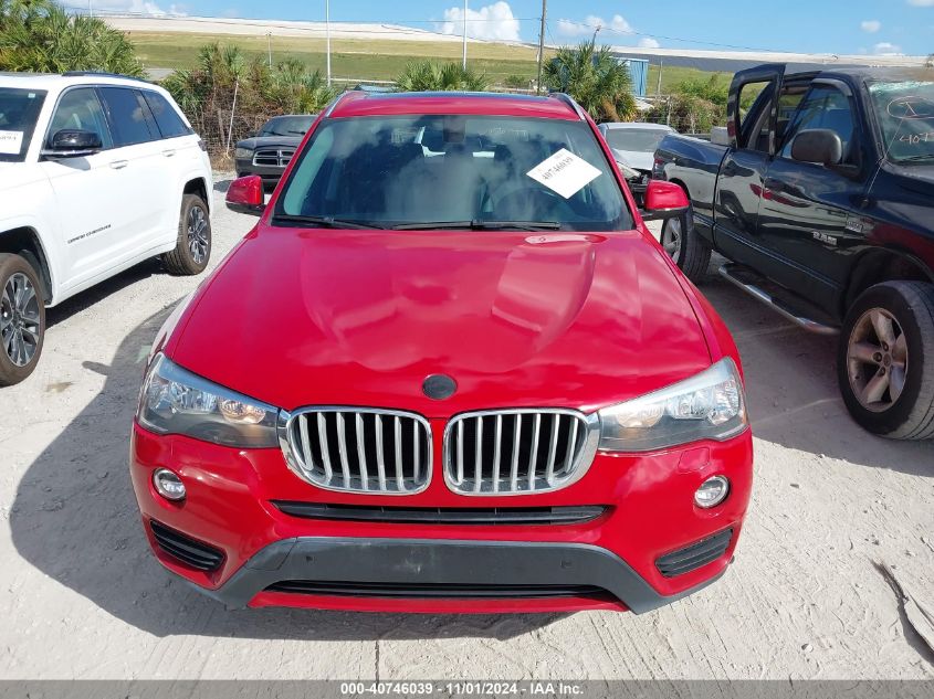 VIN 5UXWX9C52H0T00733 2017 BMW X3, Xdrive28I no.12