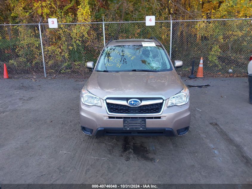 2016 Subaru Forester 2.5I Premium VIN: JF2SJADC8GH489227 Lot: 40746048