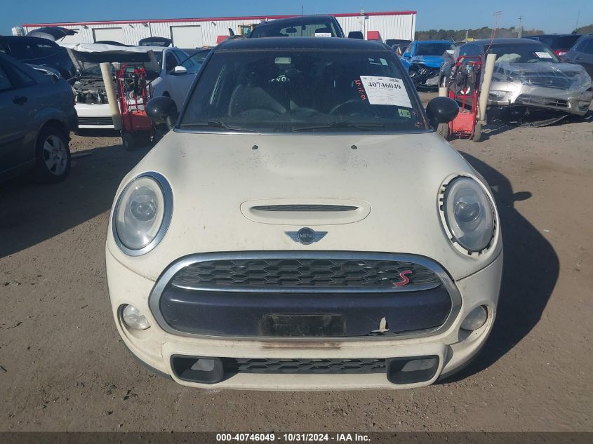 2015 Mini Hardtop Cooper S VIN: WMWXU3C5XF2B56734 Lot: 40746049