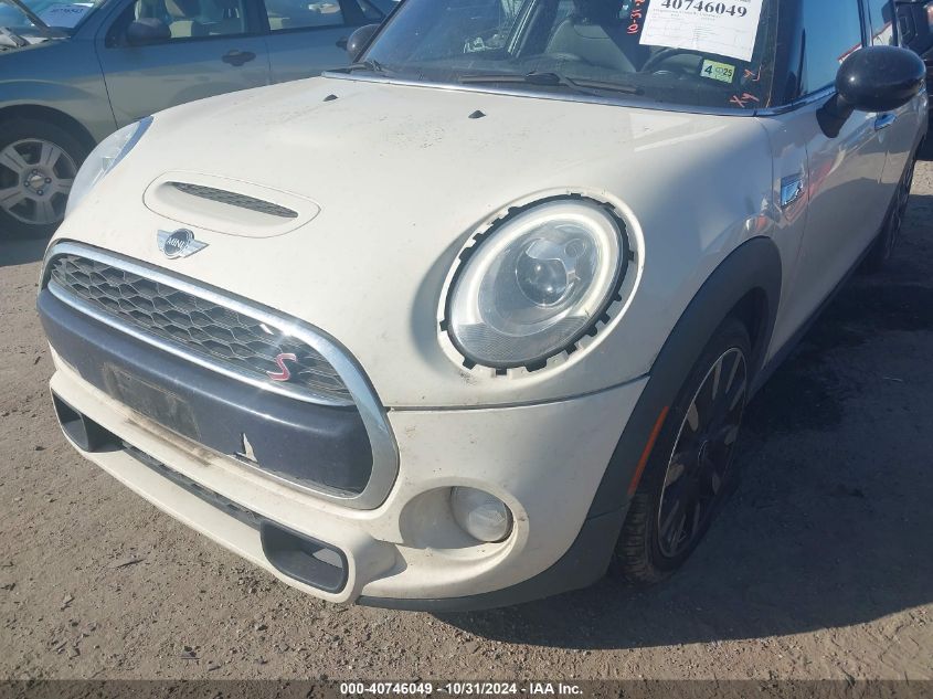 2015 Mini Hardtop Cooper S VIN: WMWXU3C5XF2B56734 Lot: 40746049