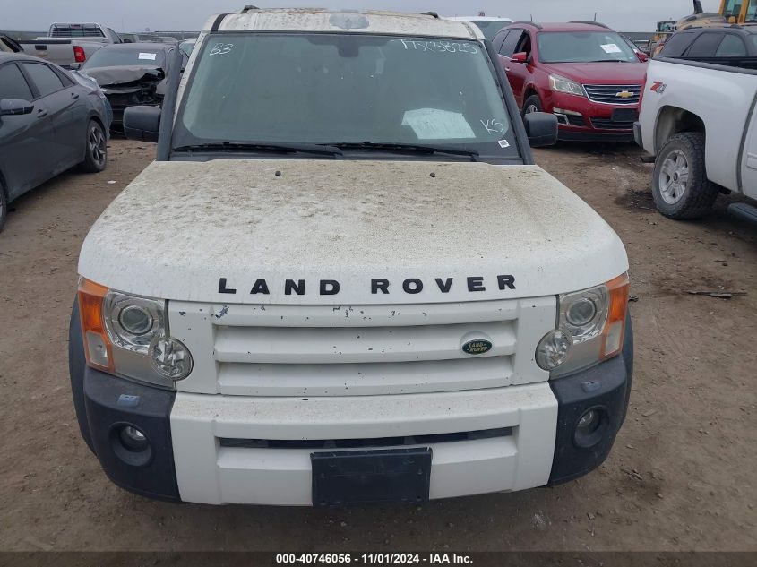 2006 Land Rover Lr3 V8 Se VIN: SALAE25446A375303 Lot: 40746056