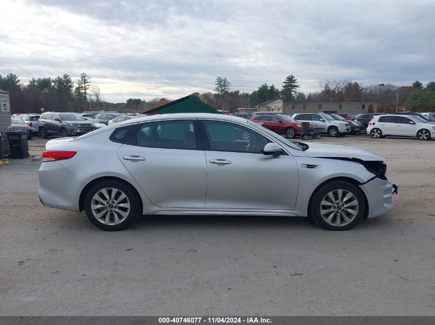 2018 KIA OPTIMA EX - 5XXGU4L35JG231587