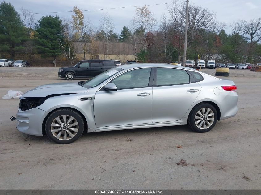 2018 Kia Optima Ex VIN: 5XXGU4L35JG231587 Lot: 40746077