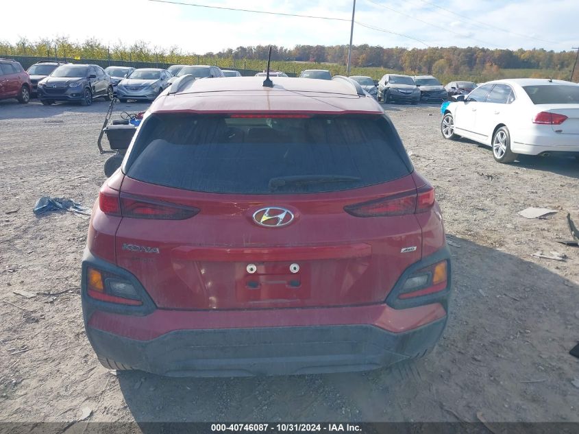 2021 Hyundai Kona Sel VIN: KM8K2CAA5MU708332 Lot: 40746087