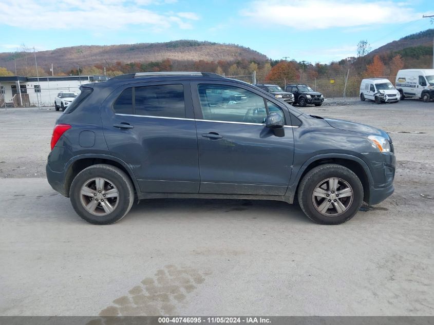 2016 Chevrolet Trax Lt VIN: 3GNCJPSB9GL225605 Lot: 40746095