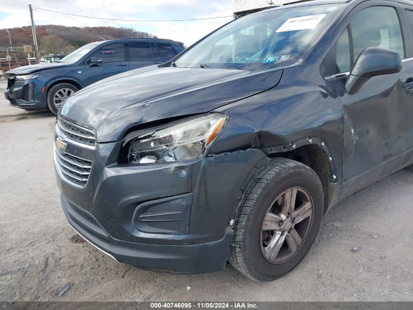 2016 Chevrolet Trax Lt VIN: 3GNCJPSB9GL225605 Lot: 40746095