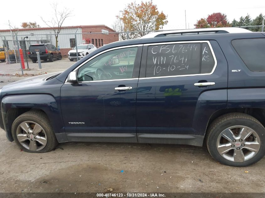 2015 GMC Terrain Slt-2 VIN: 2GKFLYE32F6357641 Lot: 40746123