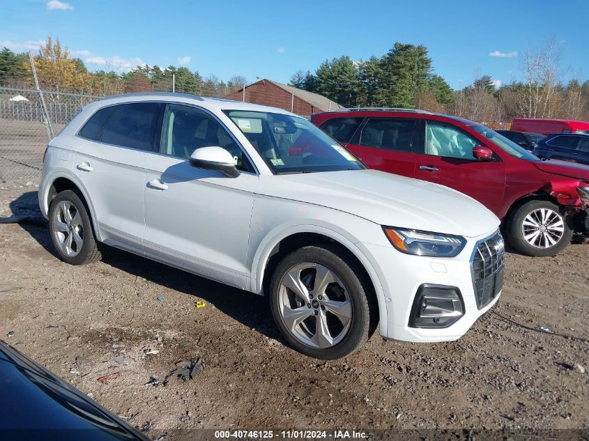 2021 Audi Q5 Prestige 45 Tfsi Quattro S Tronic VIN: WA1CAAFY2M2096909 Lot: 40746125