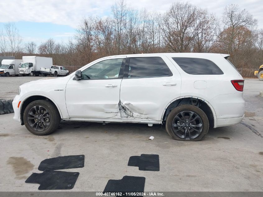 2023 Dodge Durango Hemi Orange Awd VIN: 1C4SDJCT3PC601386 Lot: 40746162