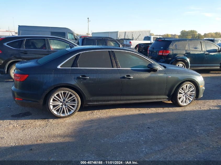 2017 Audi A4 2.0T Premium VIN: WAUFNAF44HN071452 Lot: 40746168