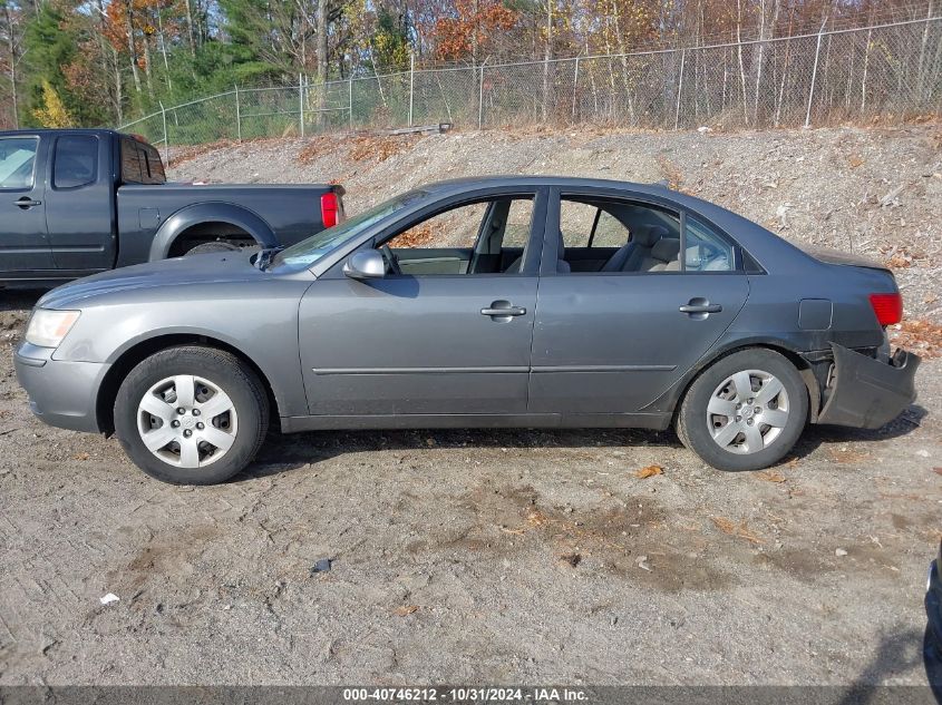 2009 Hyundai Sonata Gls VIN: 5NPET46C89H421034 Lot: 40746212