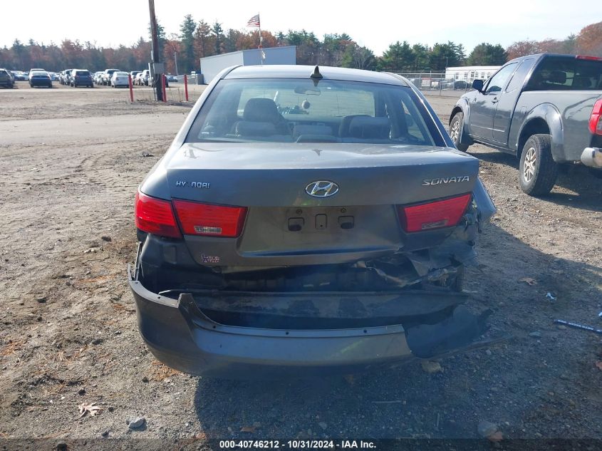 2009 Hyundai Sonata Gls VIN: 5NPET46C89H421034 Lot: 40746212