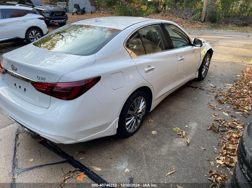 VIN JN1EV7AR0JM433764 2018 INFINITI Q50 3.0T LUXE