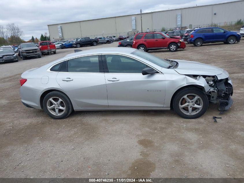 2017 Chevrolet Malibu Ls VIN: 1G1ZB5ST1HF183481 Lot: 40746235