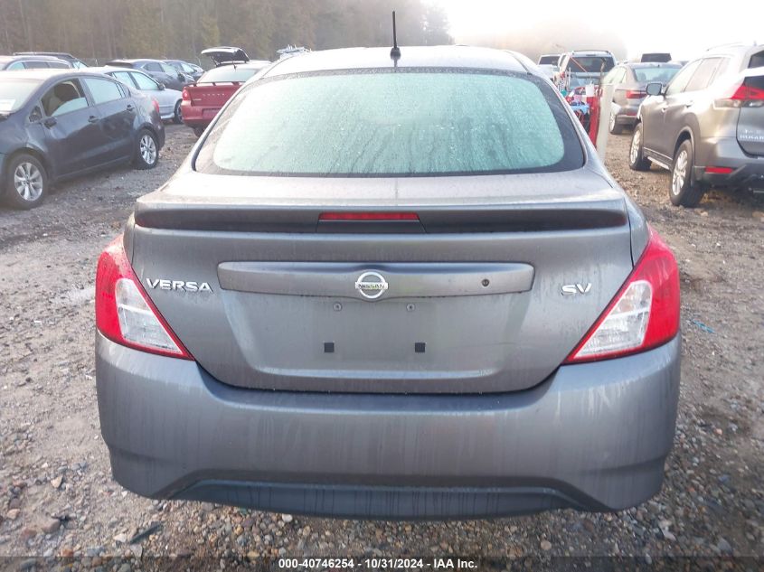 2017 Nissan Versa 1.6 Sv VIN: 3N1CN7AP6HL834262 Lot: 40746254