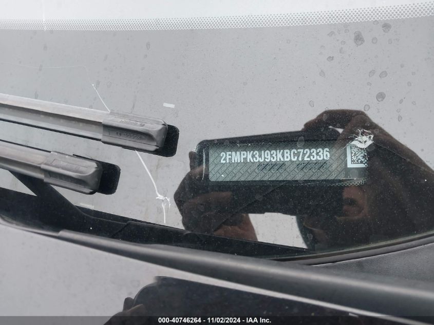 2019 FORD EDGE SEL - 2FMPK3J93KBC72336