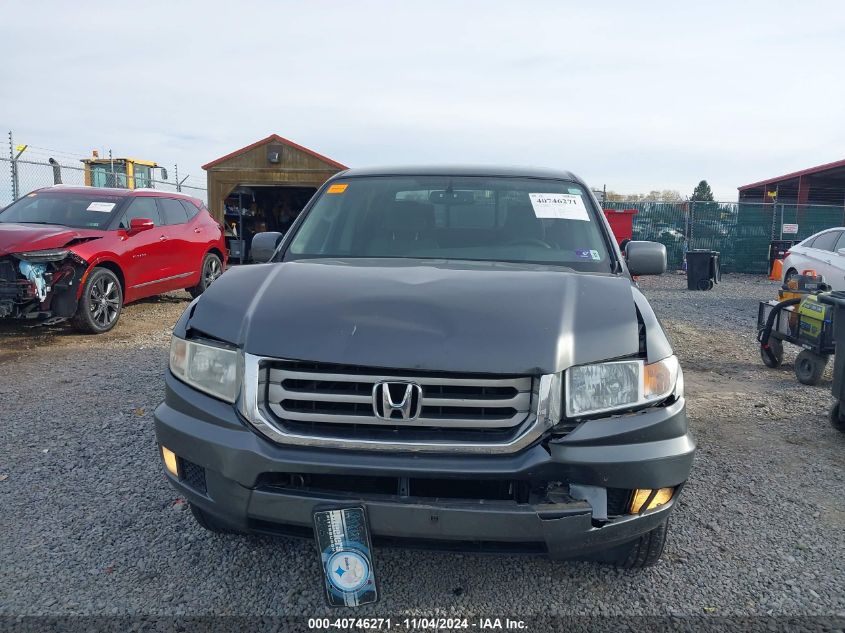 2013 Honda Ridgeline Rts VIN: 5FPYK1F47DB010083 Lot: 40746271