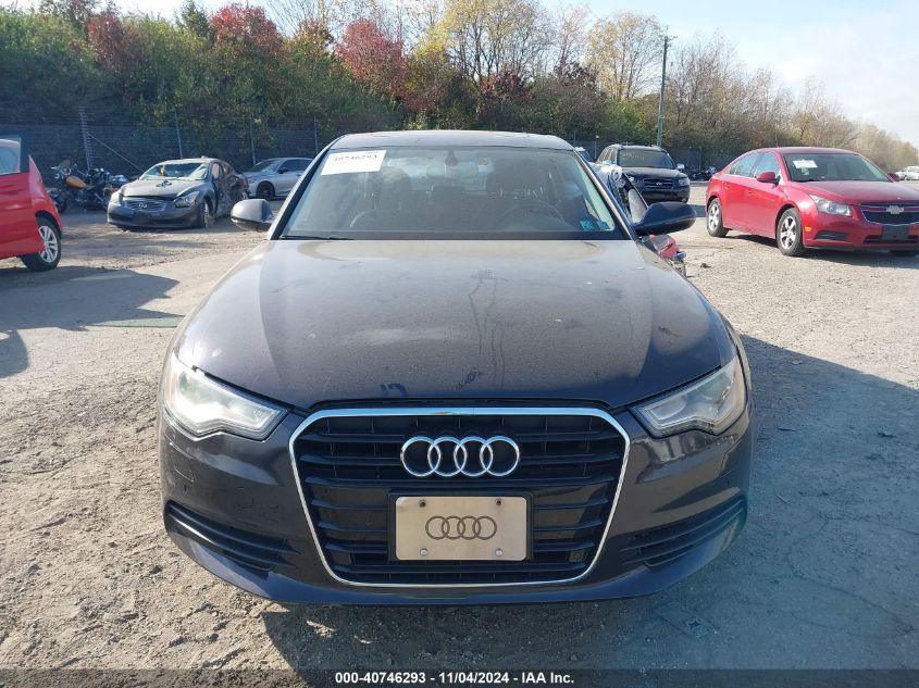 2014 Audi A6 3.0T Premium Plus VIN: WAUFGAFC2EN043470 Lot: 40746293