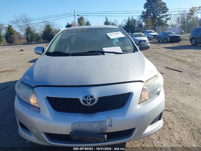 2010 Toyota Corolla Le VIN: 1NXBU4EE1AZ189305 Lot: 40746303