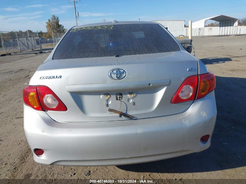 2010 Toyota Corolla Le VIN: 1NXBU4EE1AZ189305 Lot: 40746303