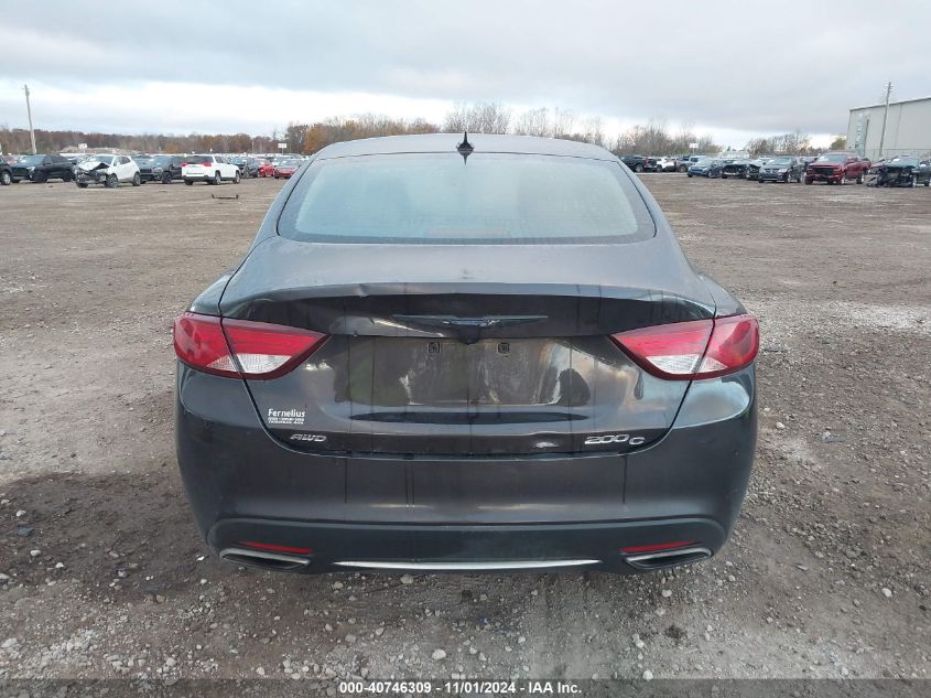 2015 Chrysler 200 C VIN: 1C3CCCEG1FN627964 Lot: 40746309