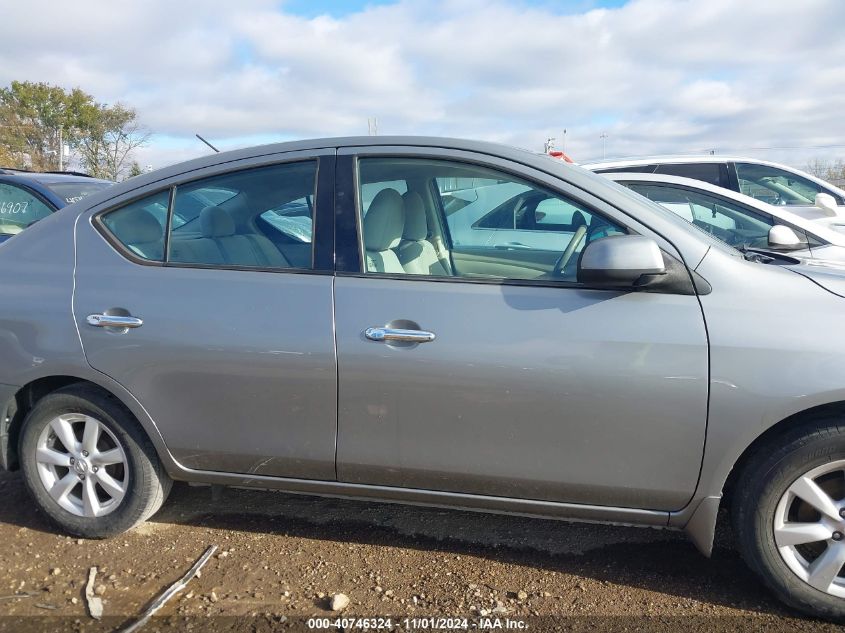 2014 Nissan Versa 1.6 Sv VIN: 3N1CN7APXEL847589 Lot: 40746324