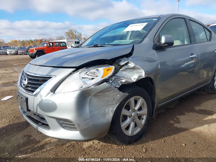 2014 Nissan Versa 1.6 Sv VIN: 3N1CN7APXEL847589 Lot: 40746324